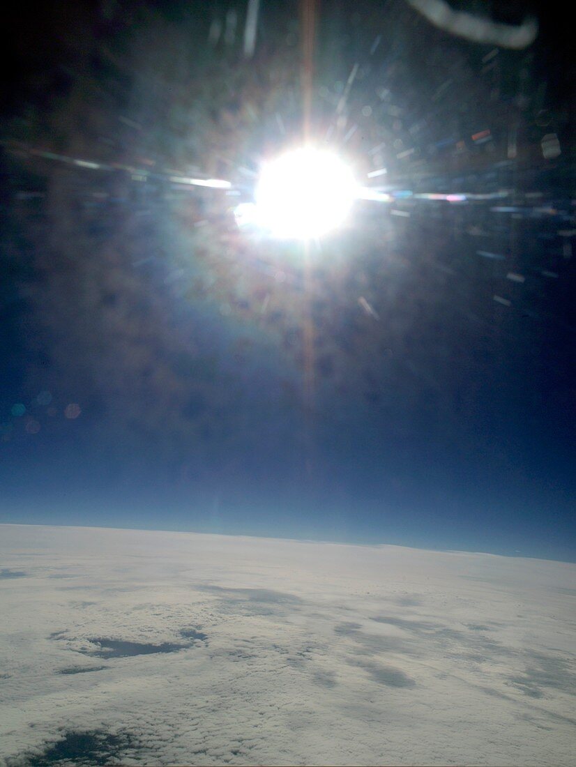 Sun from 30,000 feet