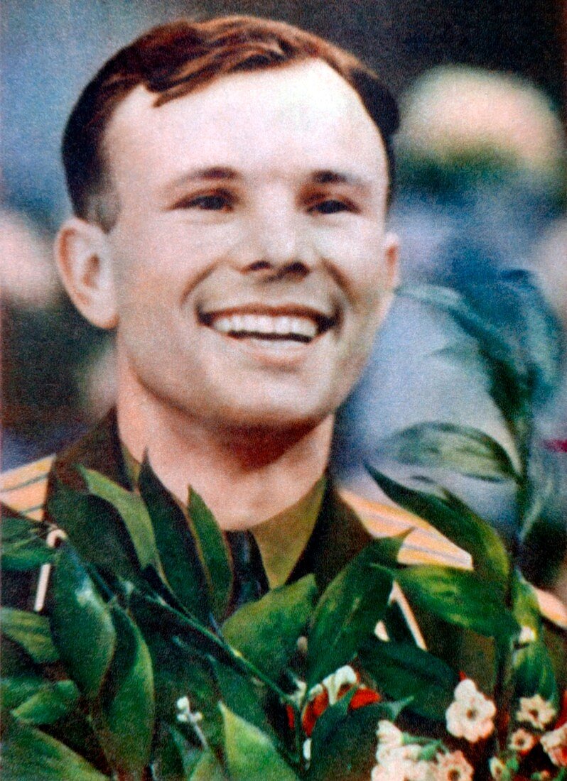 Yuri Gagarin,first man in space