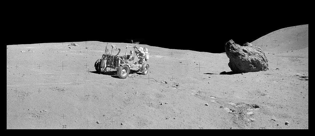 Apollo 16 lunar rover
