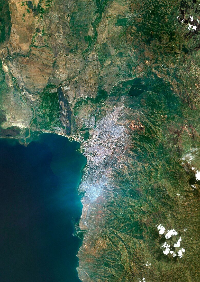 Bujumbura,Burundi,satellite image