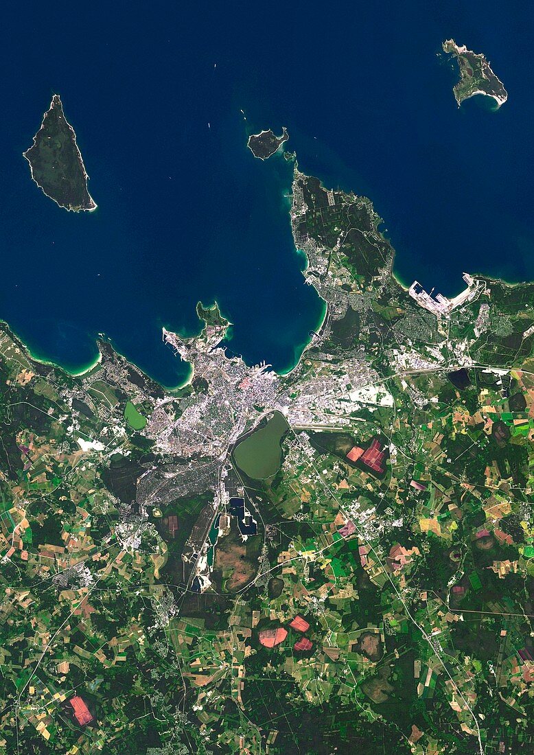 Tallinn,Estonia,satellite image