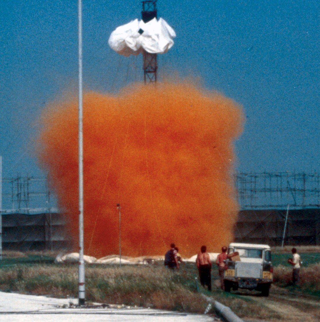 Heavy gas dispersion trials,1980s
