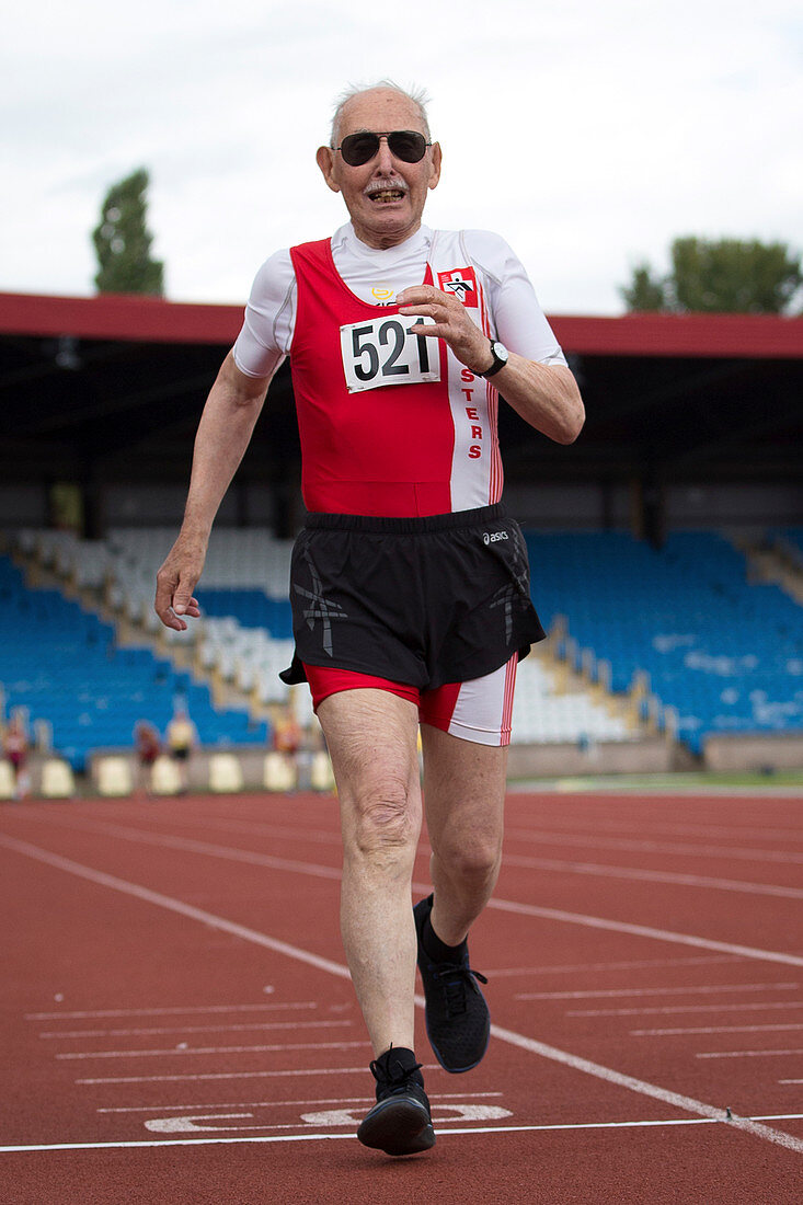 Charles Eugster 95 senior British athlete