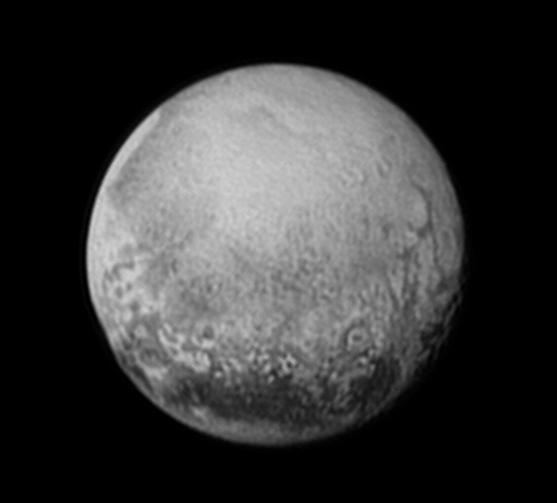 Pluto,New Horizons image