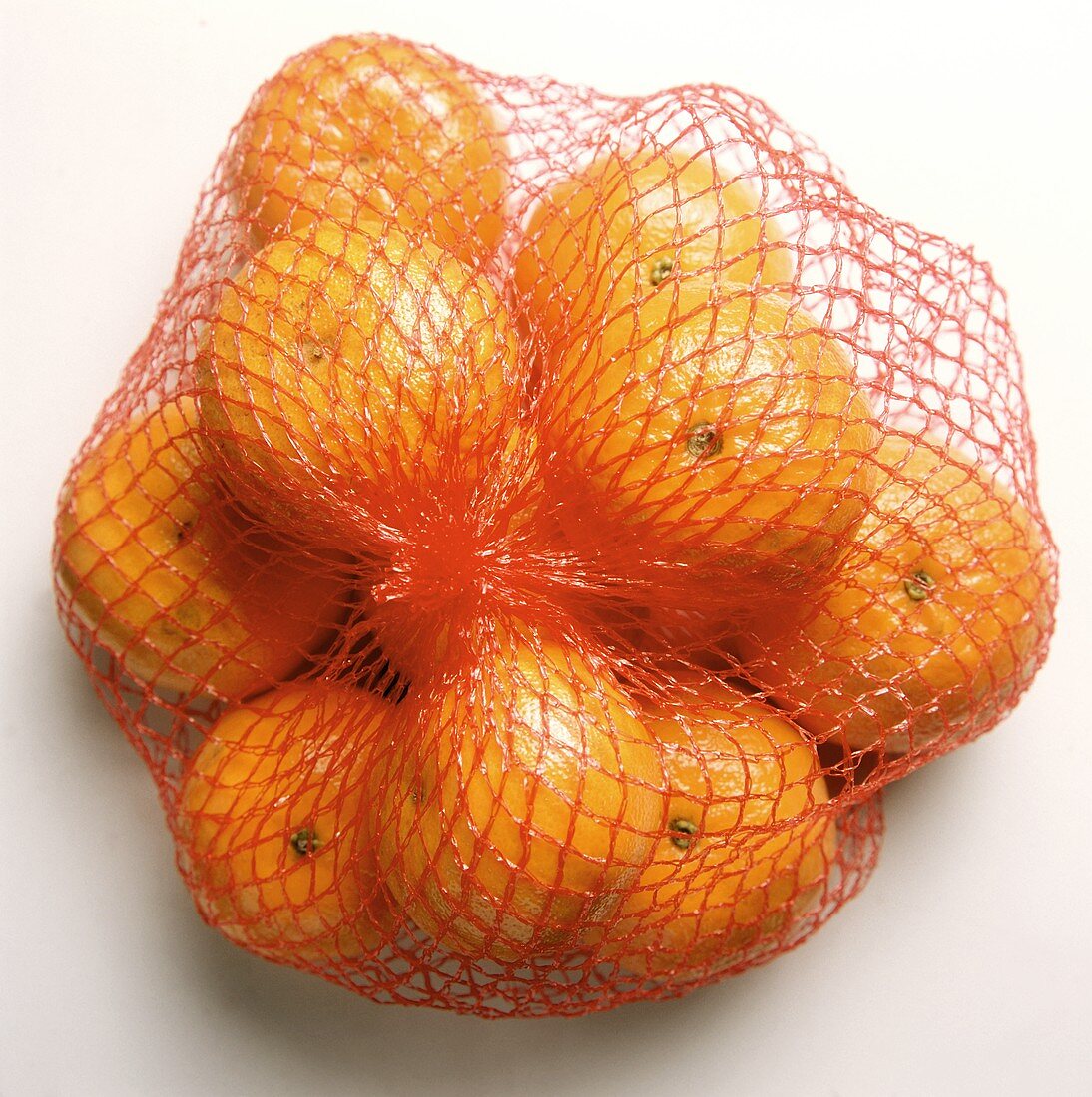 Mandarins in net (lying)
