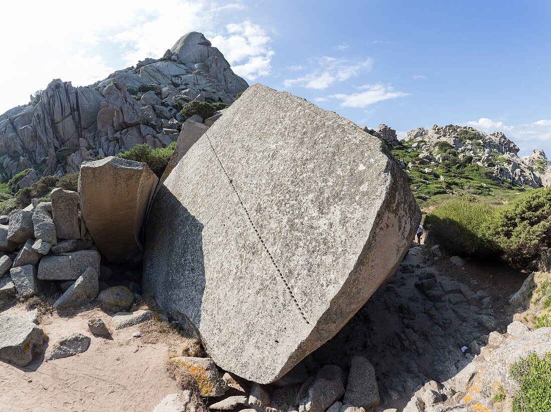 Ancient granite quarry
