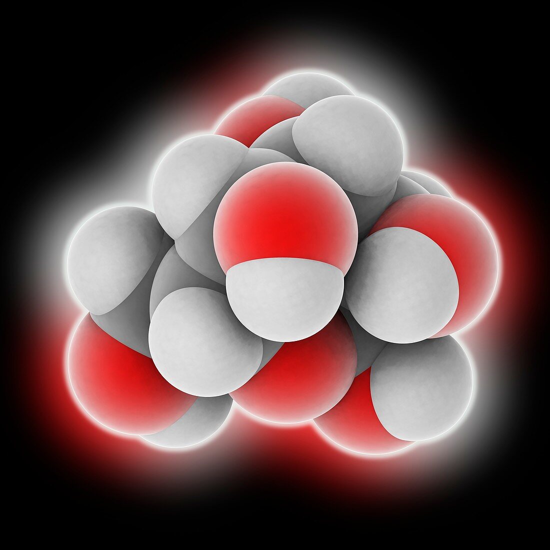 L-glucose molecule