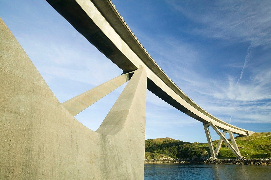 Kylesku Bridge in Assynt,Scotland,UK