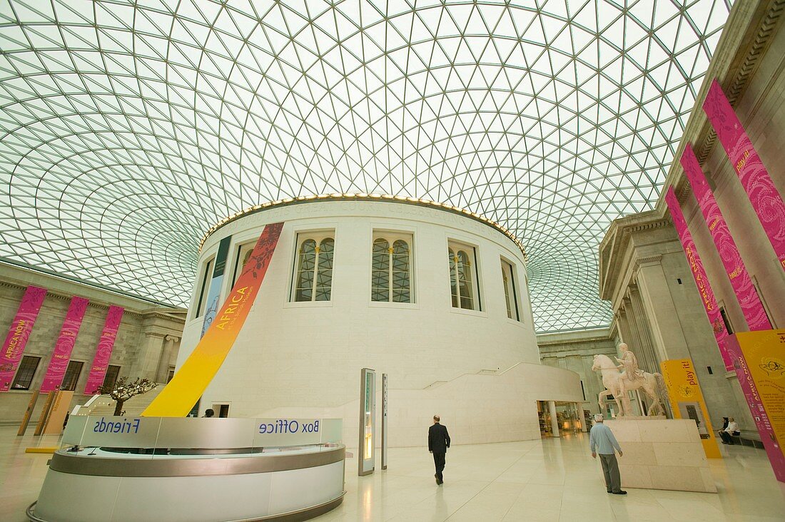 The Great Court in the British Museum,UK
