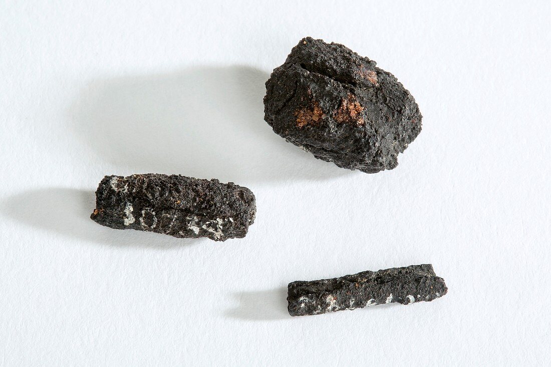 Ancient Egyptian meteoric iron beads