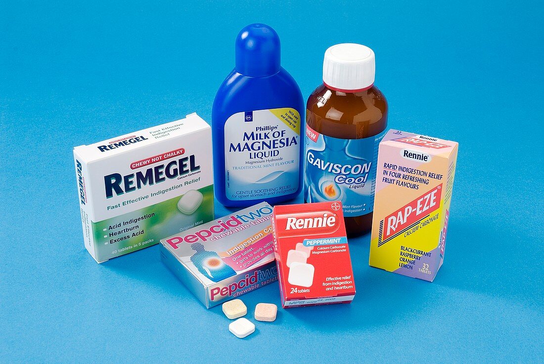 Antacid medicines