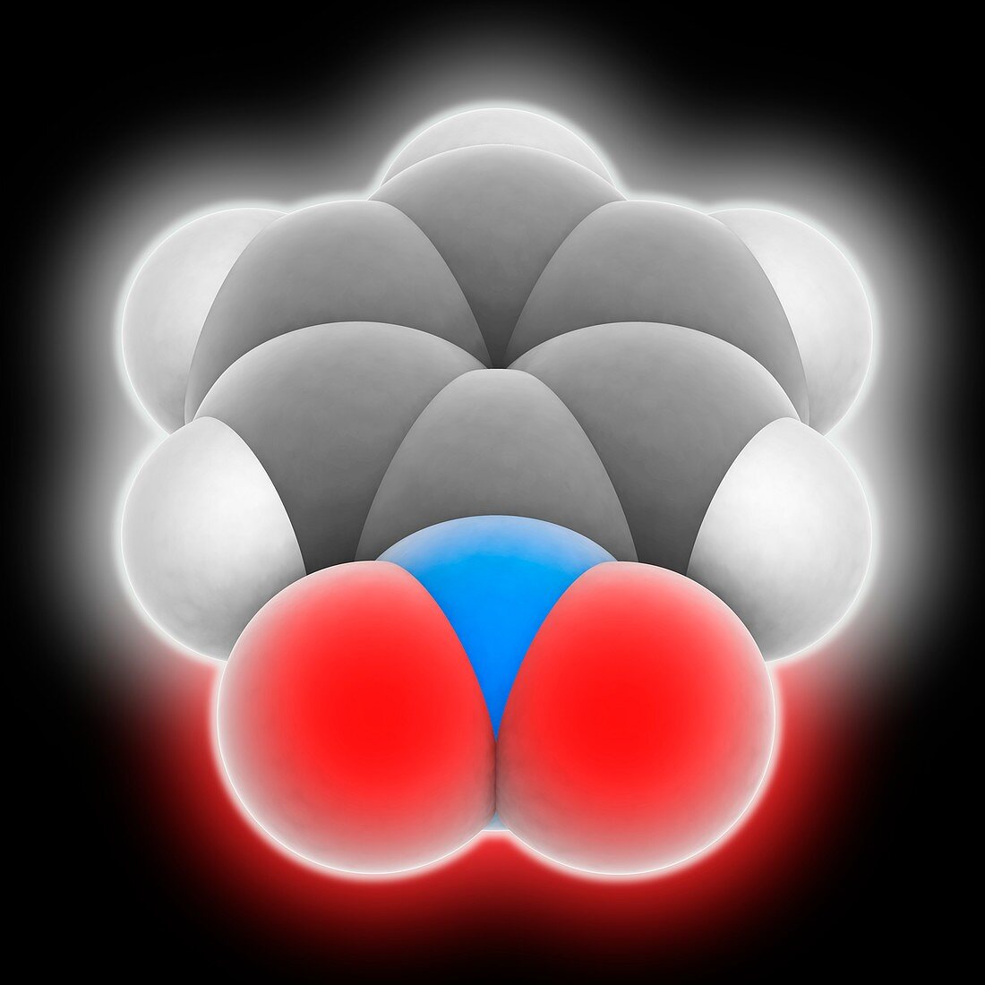 Nitrobenzene molecule