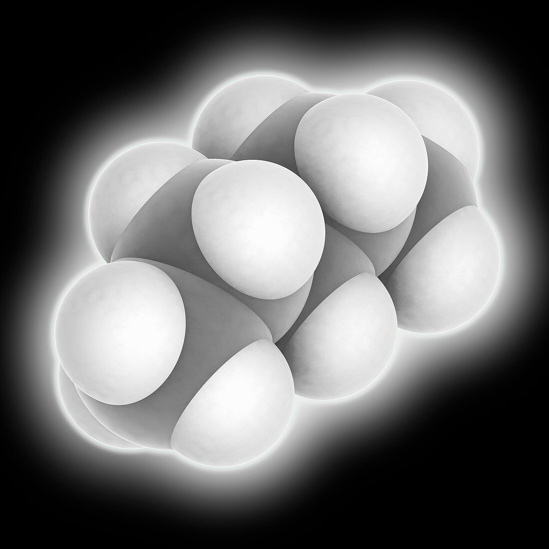 Pentane molecule