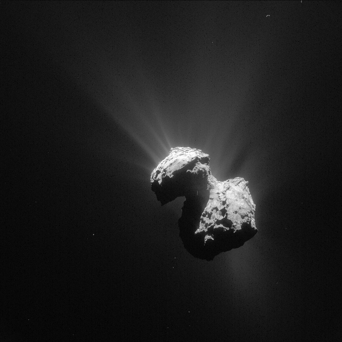 Comet Churyumov-Gerasimenko,July 2015