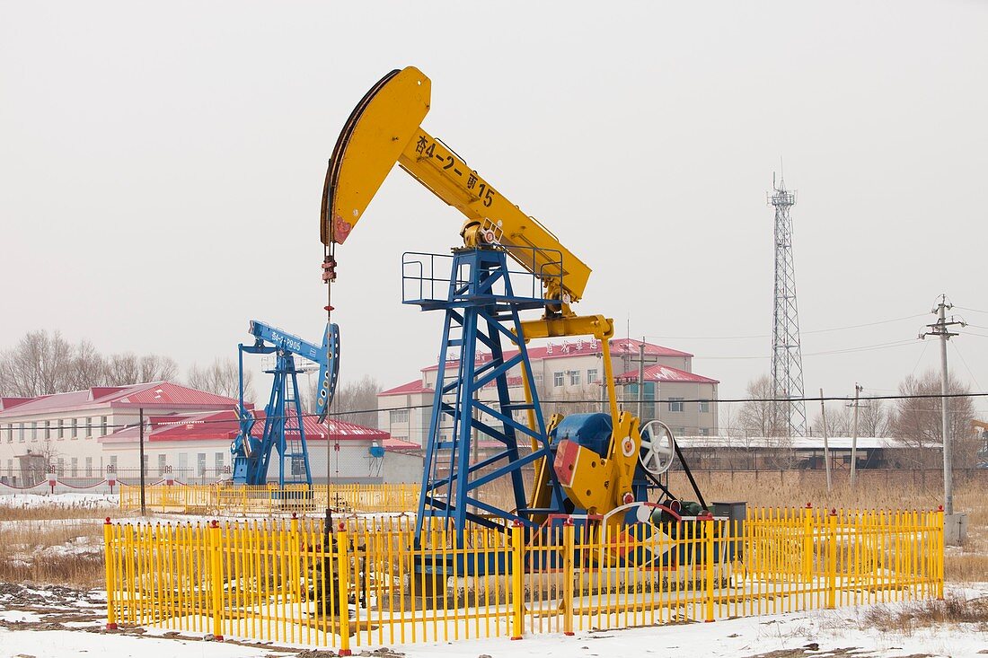 Oil field in Daqing,China