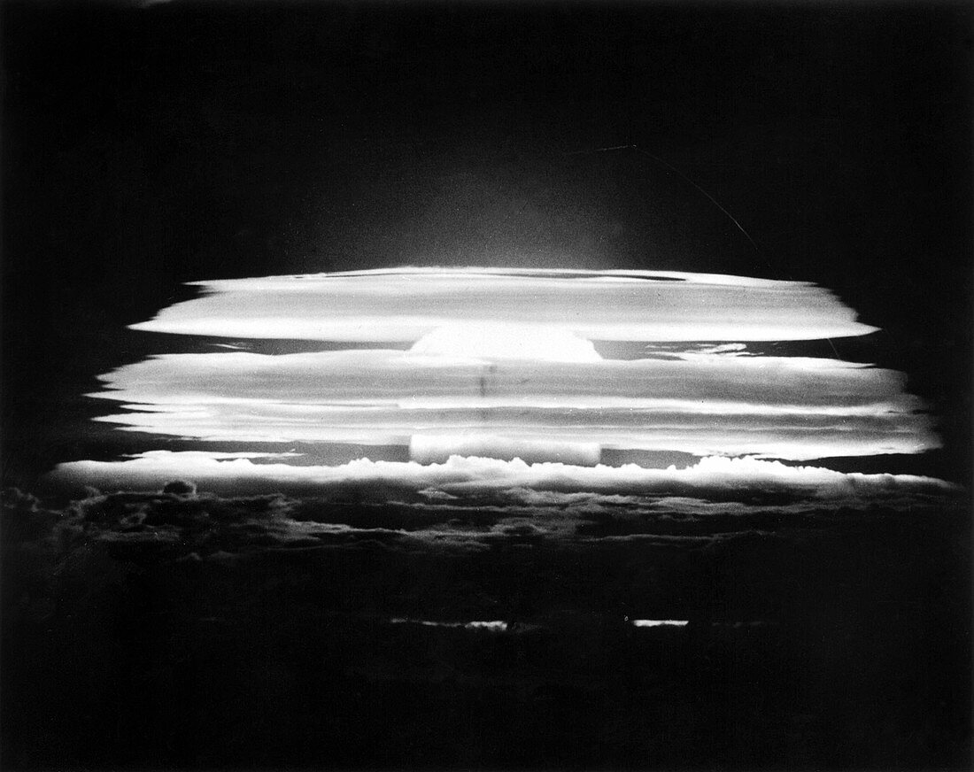 Bikini Atoll nuclear test,1956