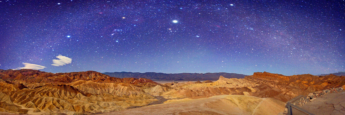 Night sky over Death Valley