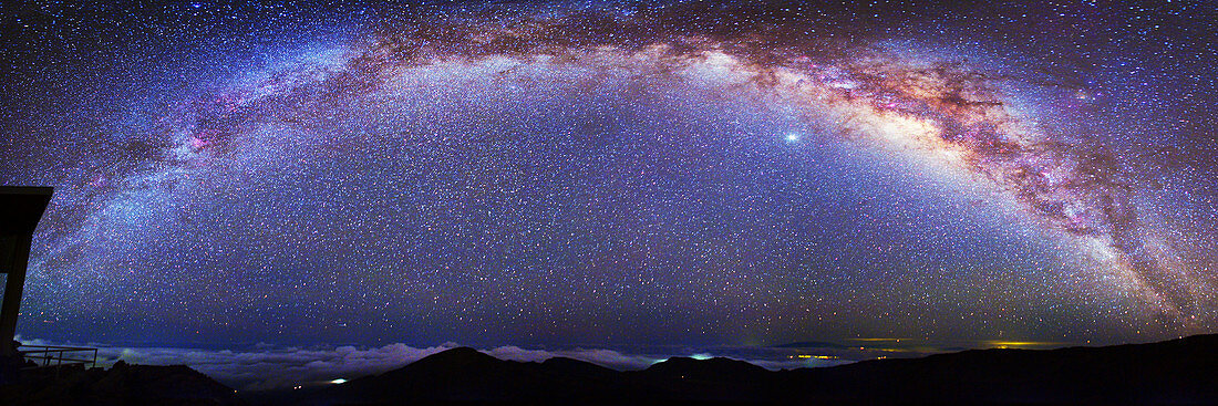 Milky Way over Haleakala National Park