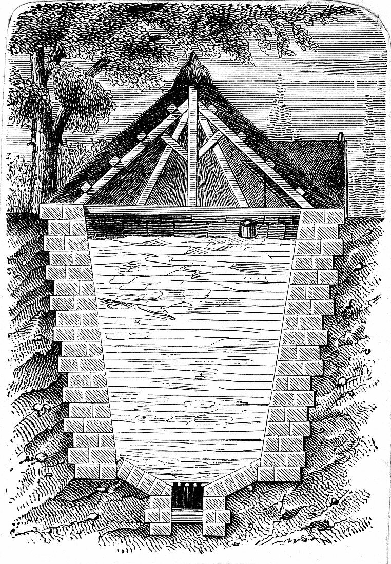 Ice-house,19th century