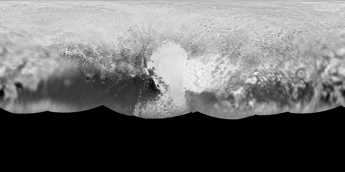 Pluto,satellite image
