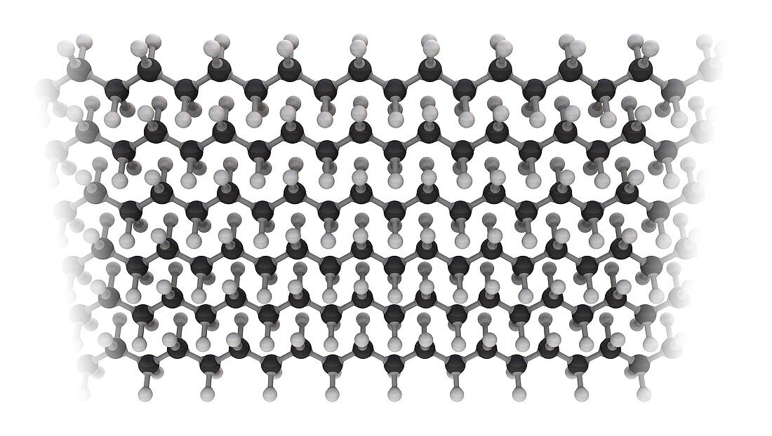 Linear molecules,illustration