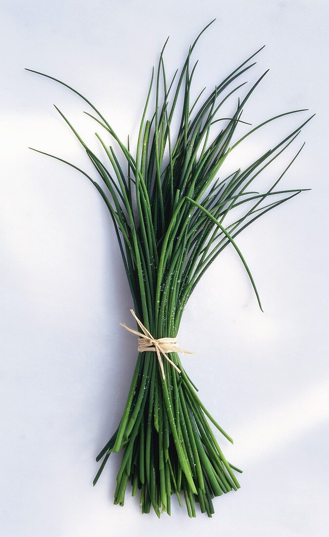 A bunch of chives