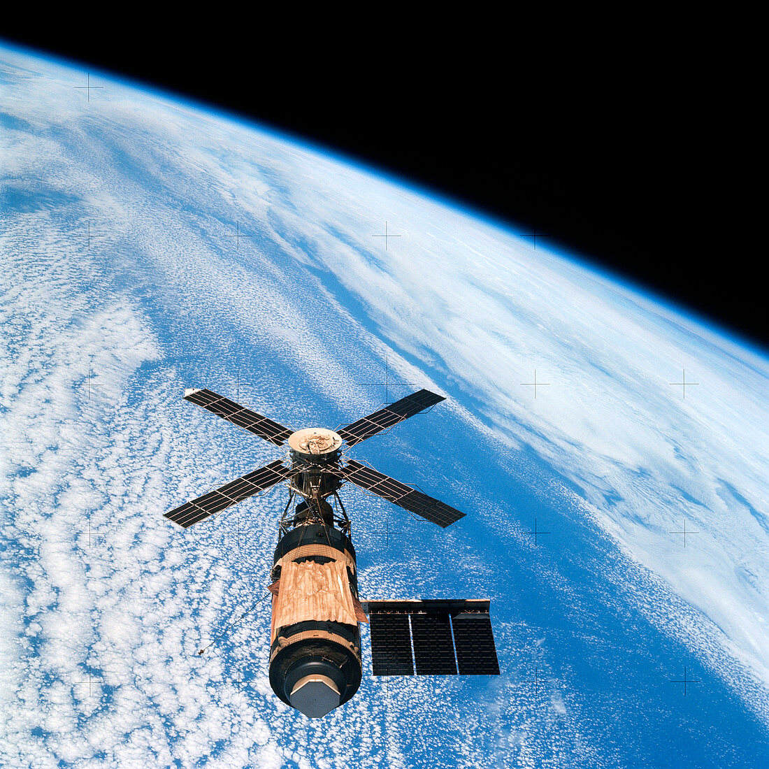 Skylab space station in orbit