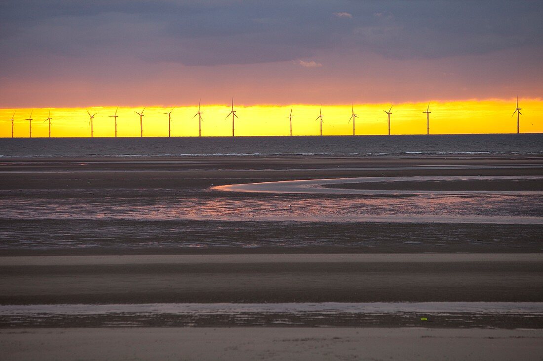 The Rhyl Flats offshore wind farm