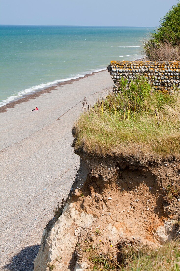 Section of the Norfolk coast at Weybourne