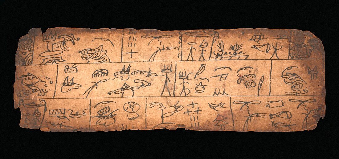Defence against ghosts,Naxi manuscript