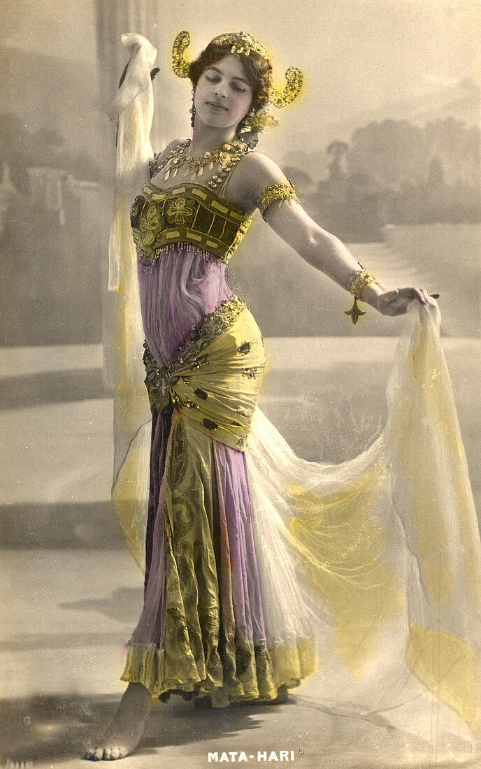 Mata Hari,Dutch exotic dancer