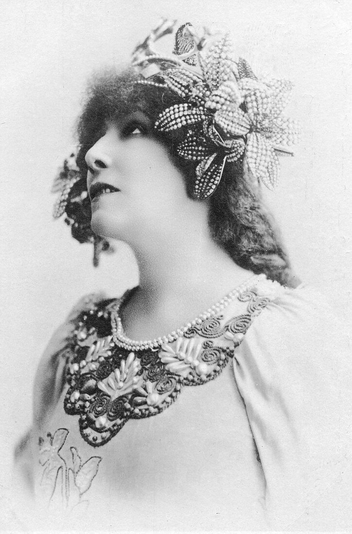 Sarah Bernhardt,French actress