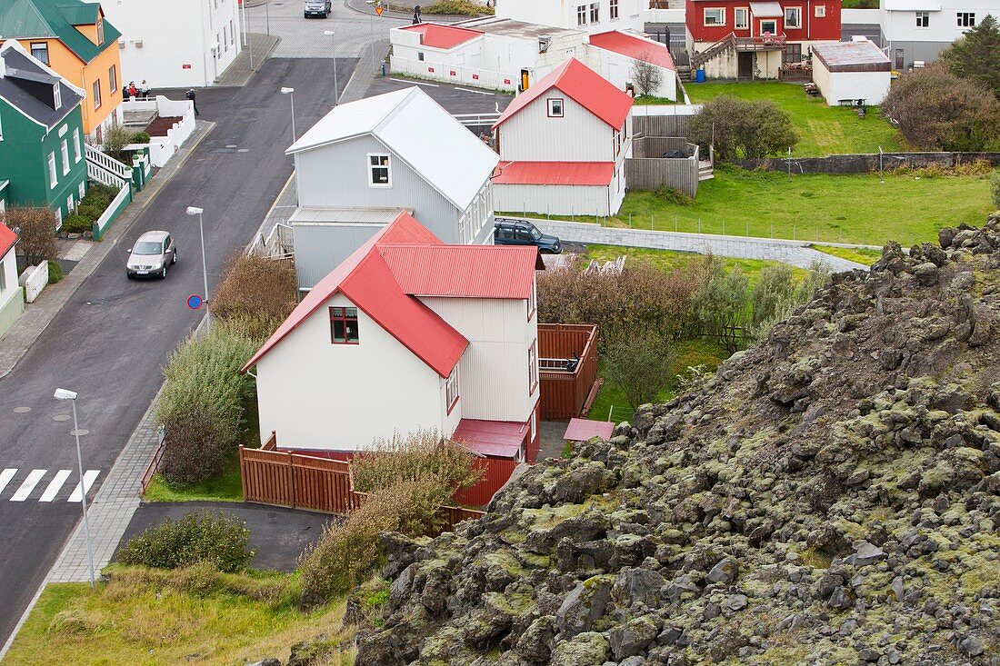Lava flow,Iceland