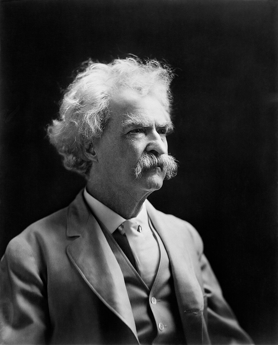 Mark Twain,US author