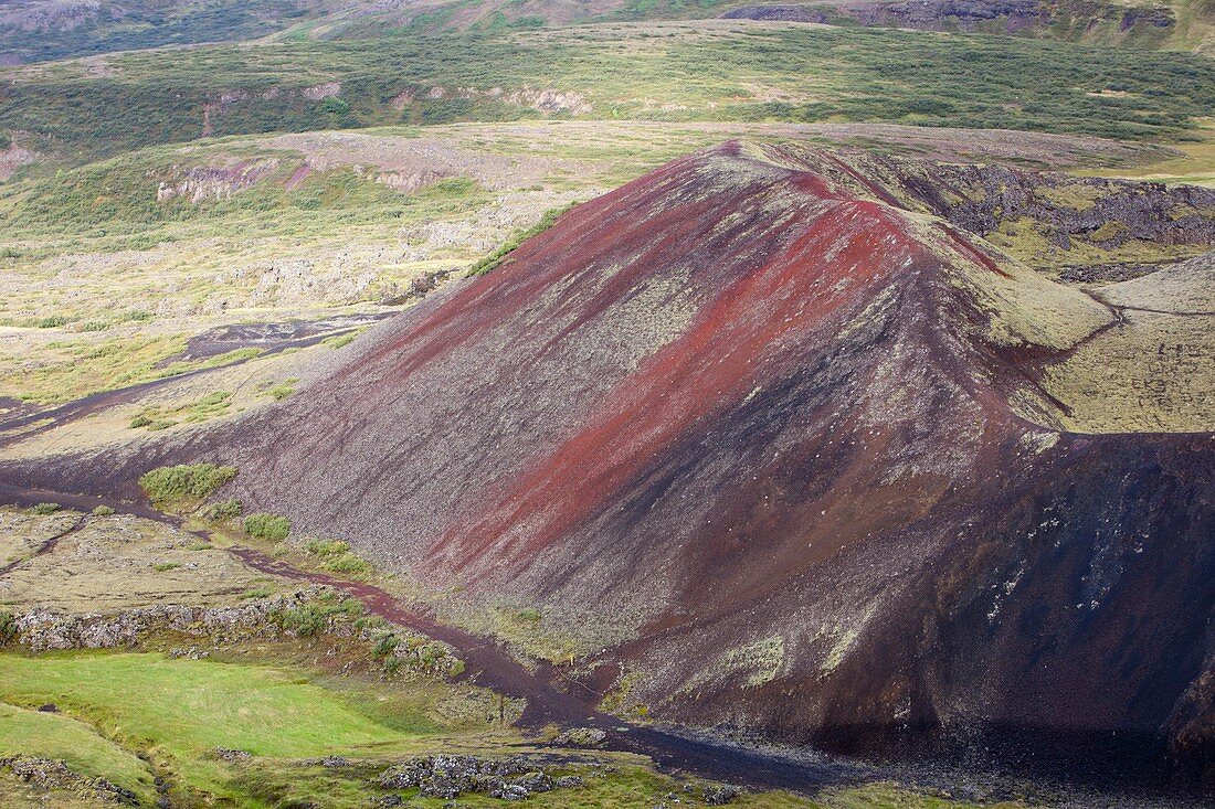 Grabrokarfell crater,Iceland