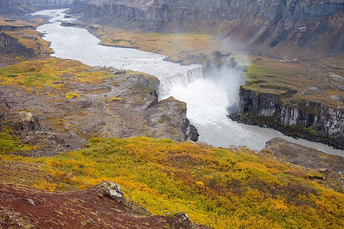 Hafragilsfoss waterfall,Iceland