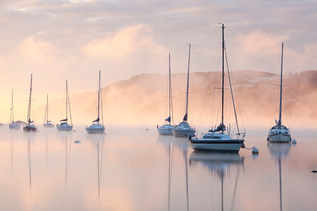 Lake Windermere,Lake District,UK