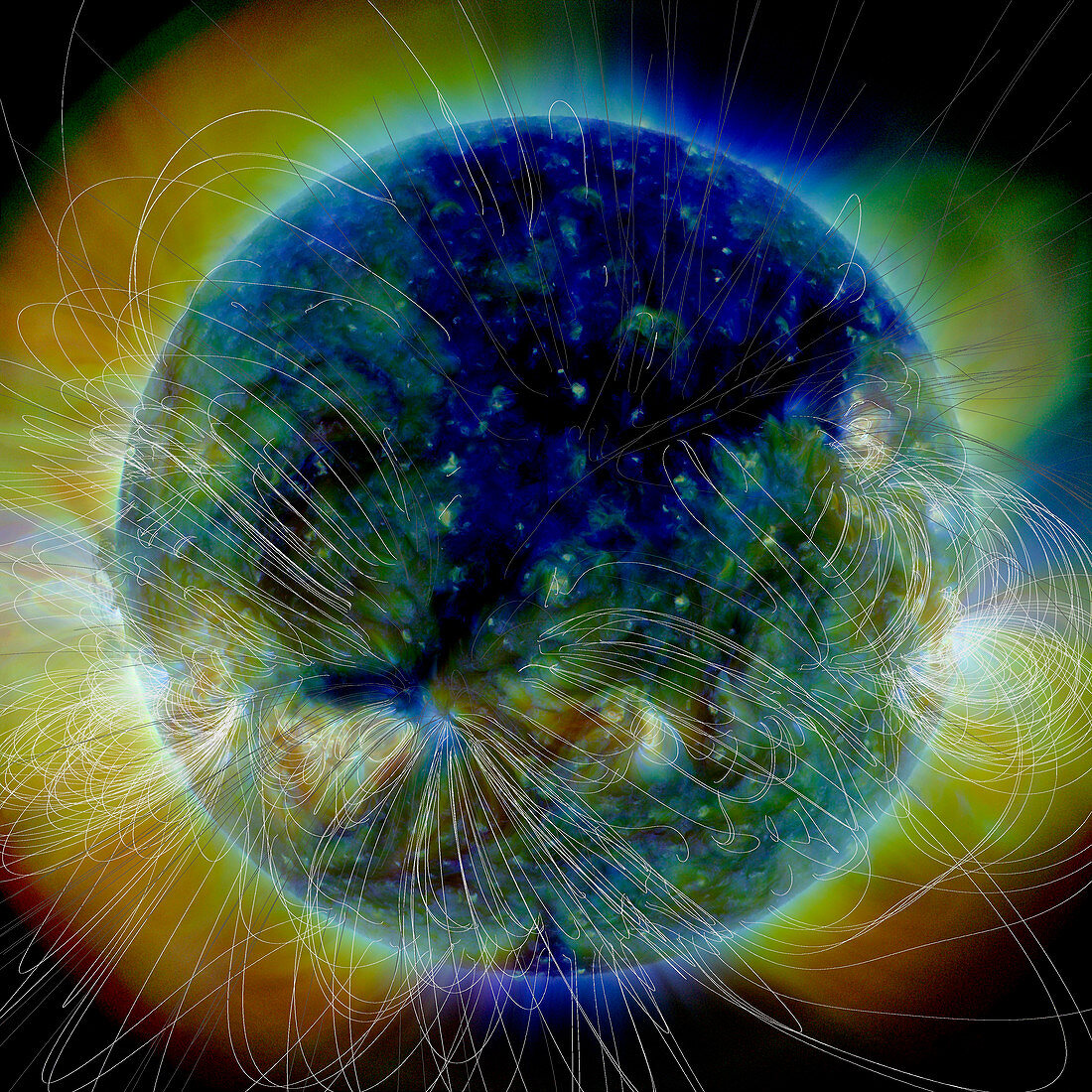 Coronal hole,SDO image