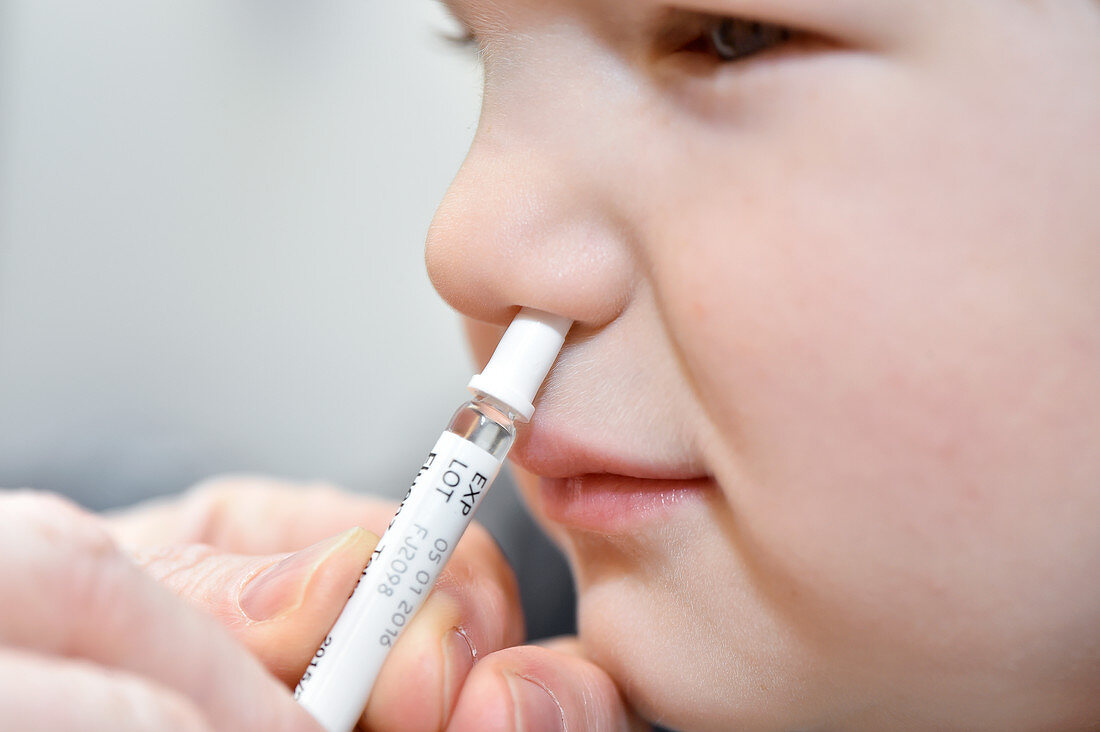 Nasal spray seasonal flu vaccine