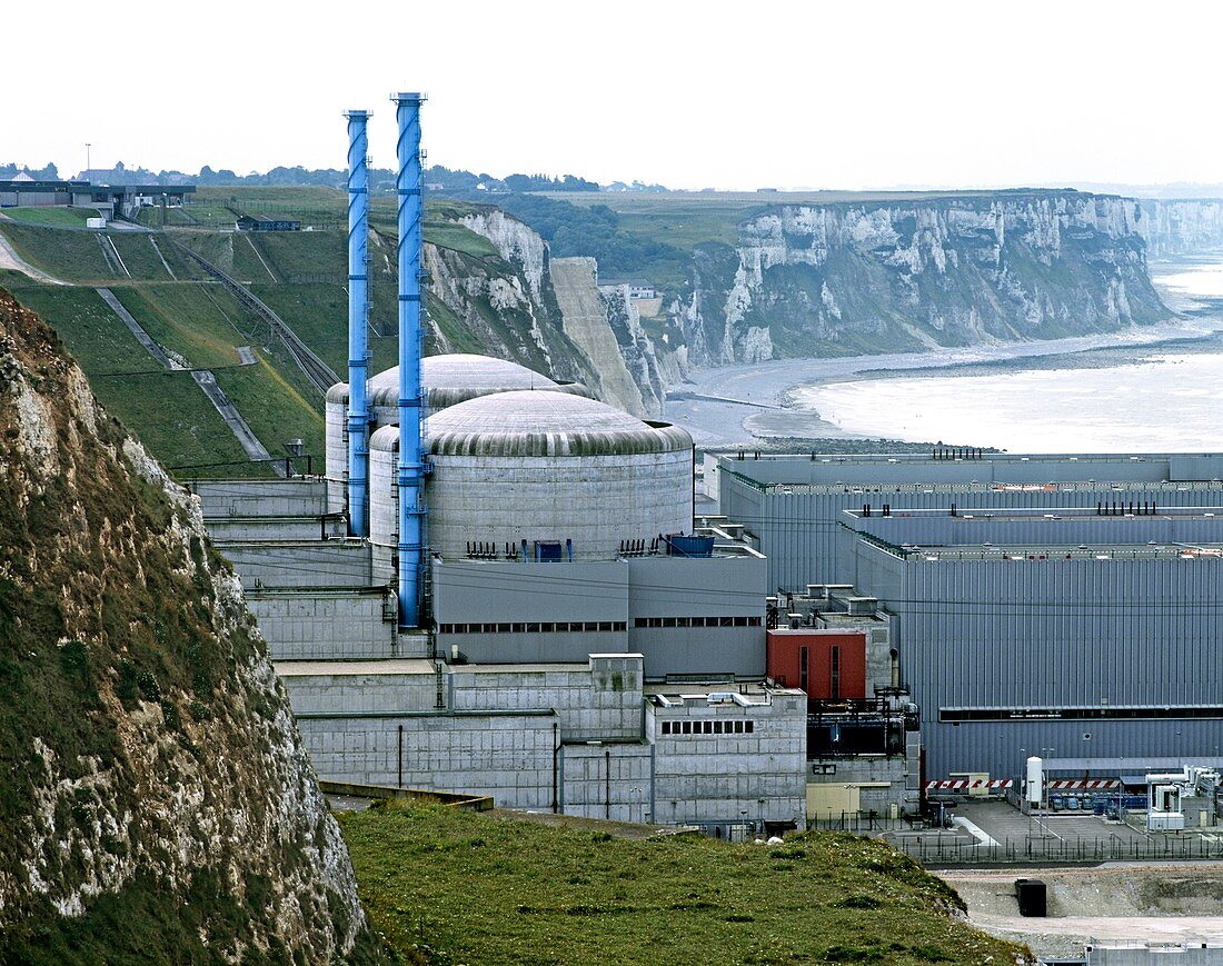 Penly nuclear power station,France