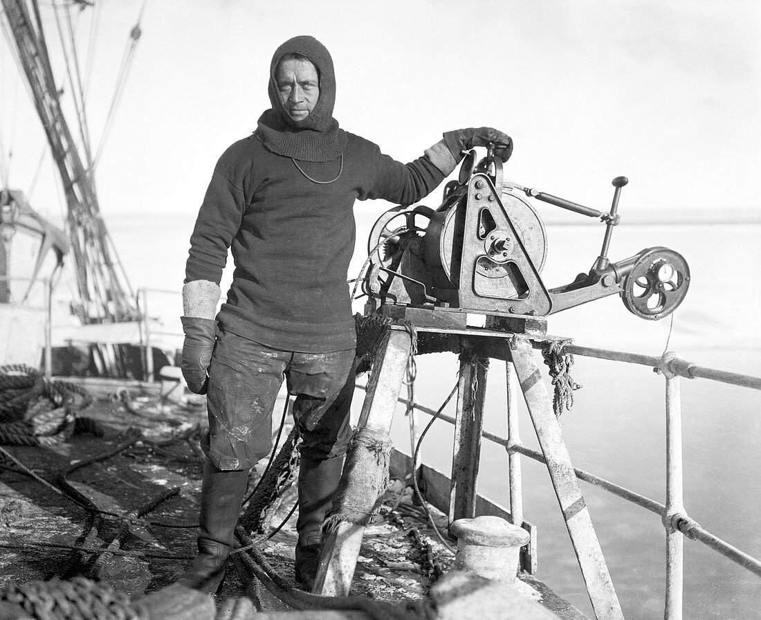 Antarctic ocean soundings,1910