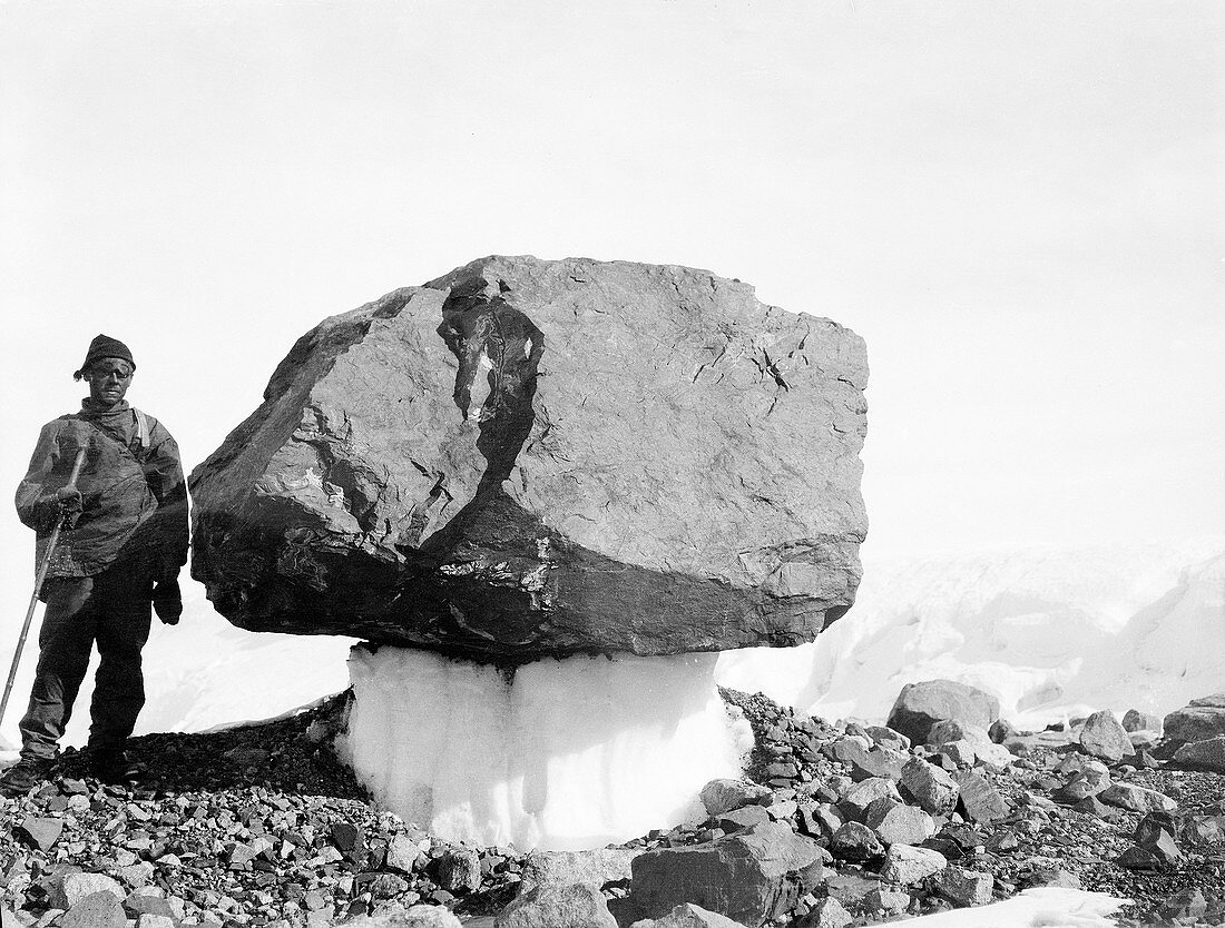 Ice table in Antarctica,1911