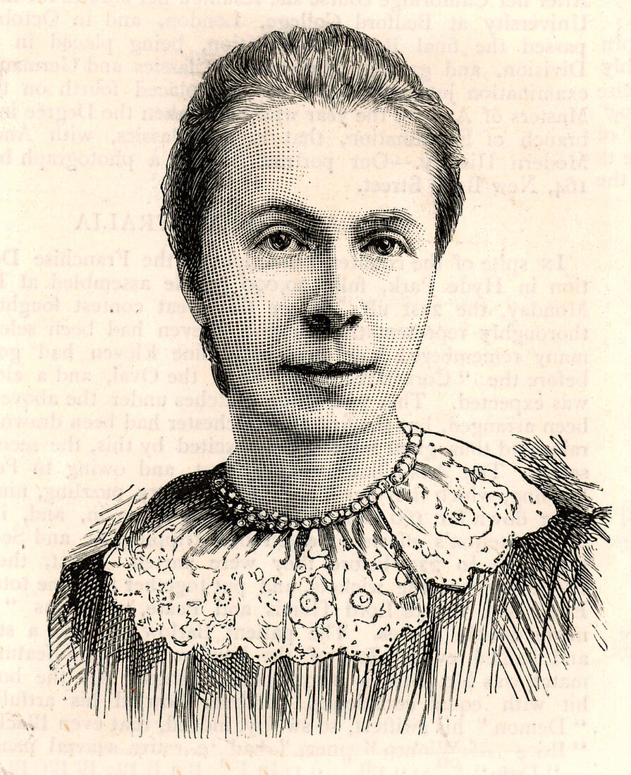 Mrs Sophia Bryant,English mathematician