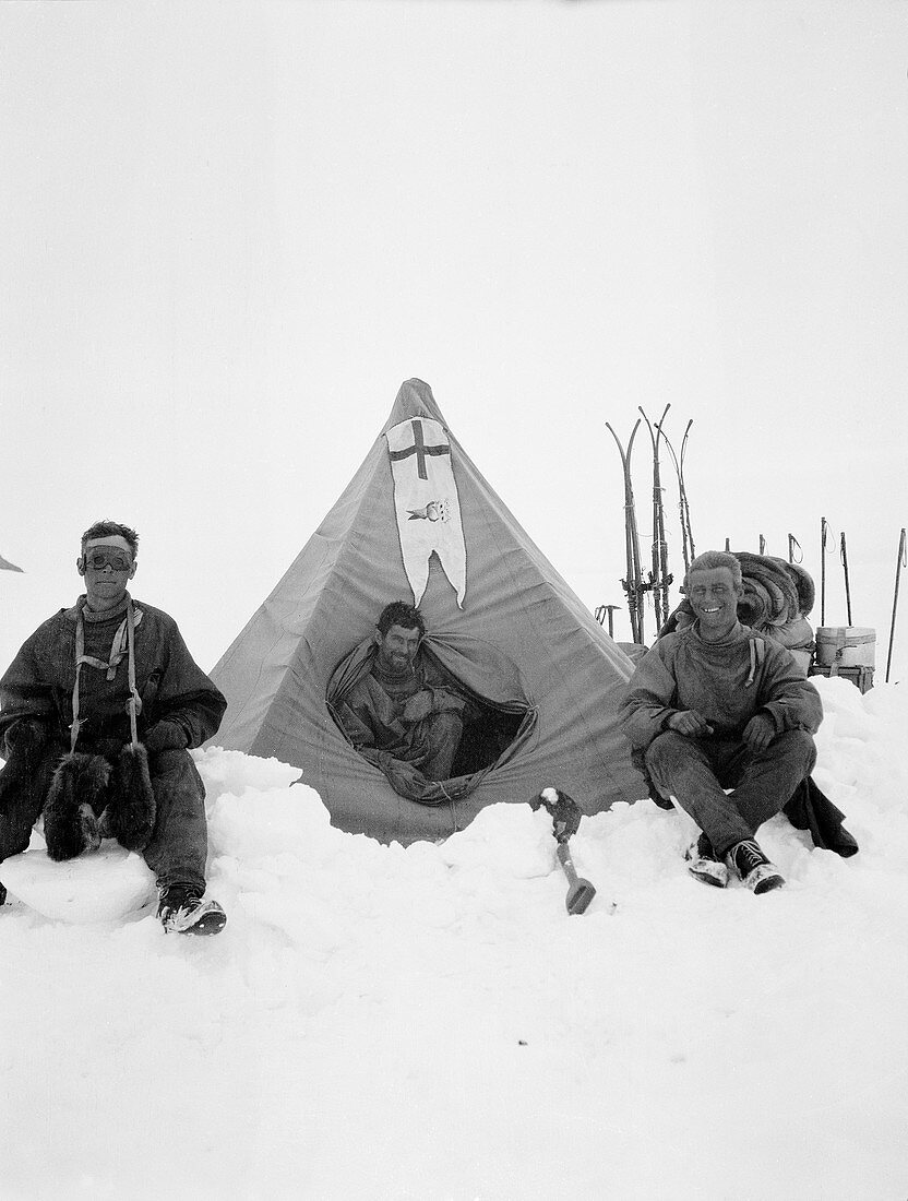 Northern Party Antarctic explorers,1912