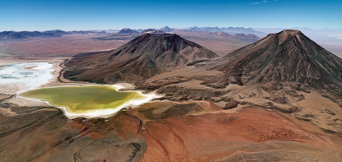Salt lakes,Atacama Desert,Bolivia