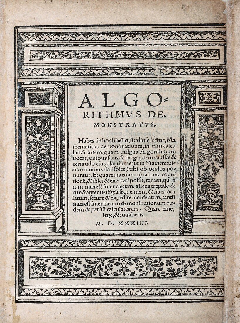 Algorithmus demonstratus (1534)