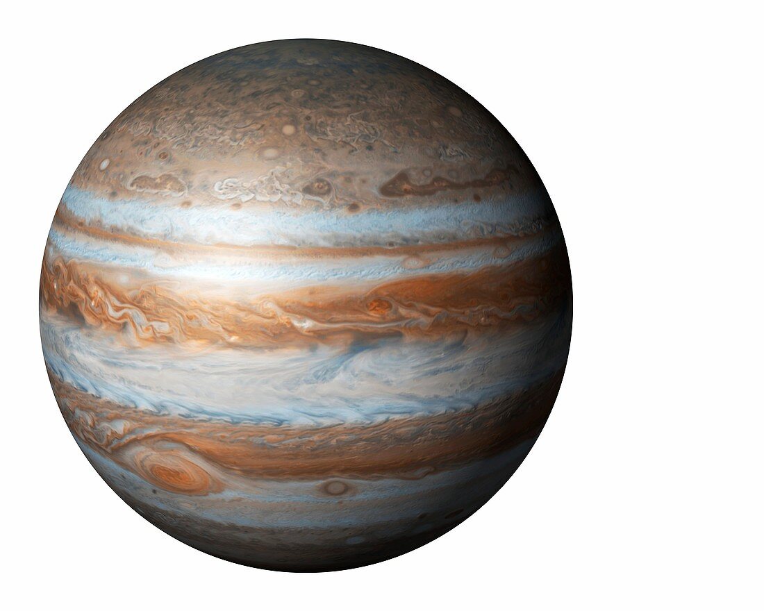 Jupiter from space,illustration