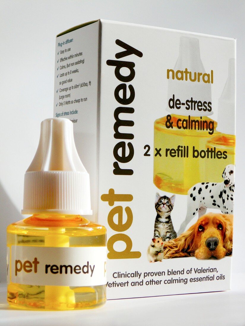 Pet calming herbal remedy