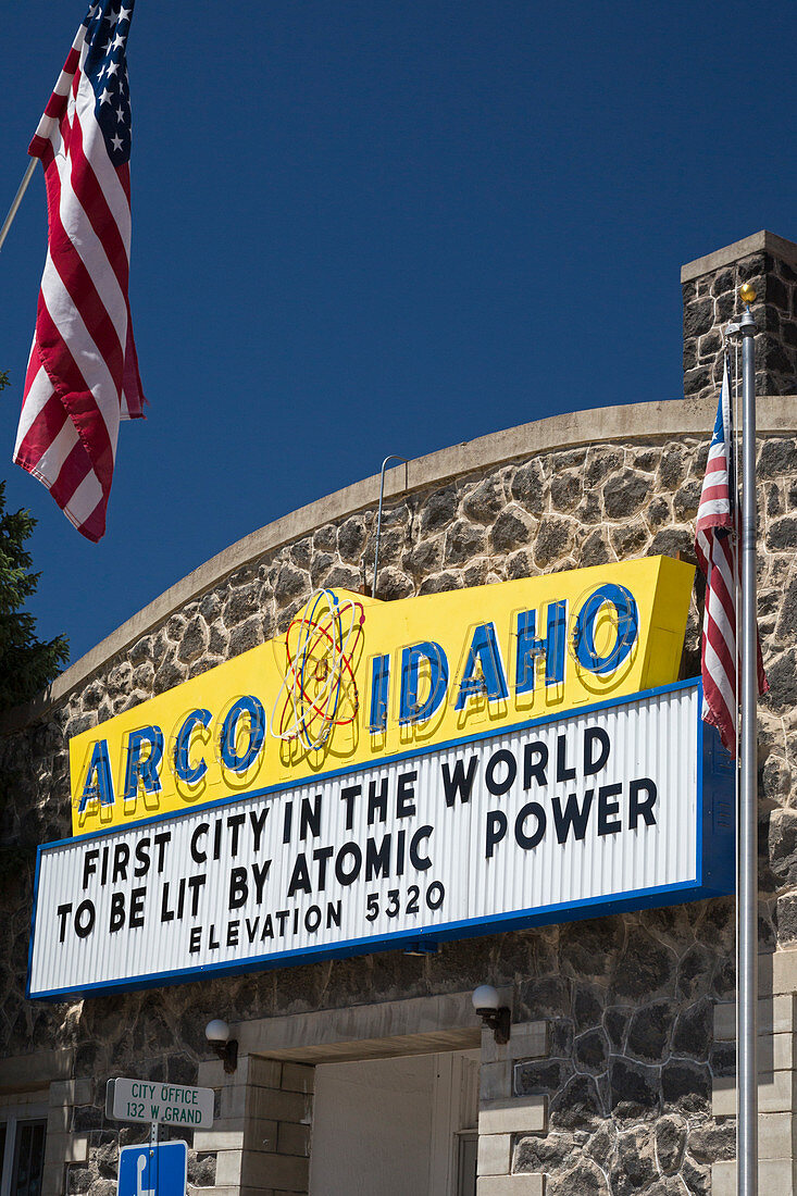 Arco,Idaho,USA,first nuclear city
