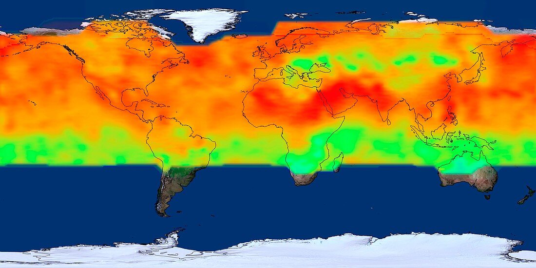 Global CO2 concentrations,May 2015